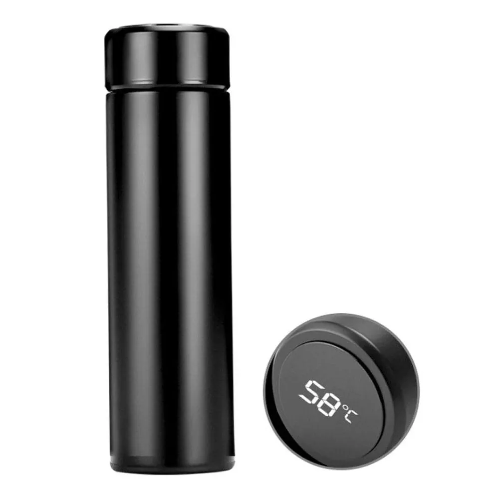 0726A SMART VACUUM INSULATED WATER BOTTLE WITH LED TEMPERATURE DISPLAY ( B Grade Brown Box )