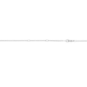 14K Gold 1.1mm Double Extendable Diamond Cut Cable Chain with Lobster Lock. Jump Ring at 16 , 17 and 18 inch.
