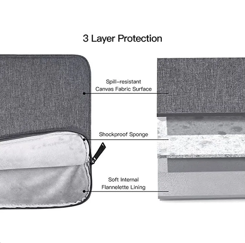 15-Inch Laptop Sleeve Bag Se-140 Black