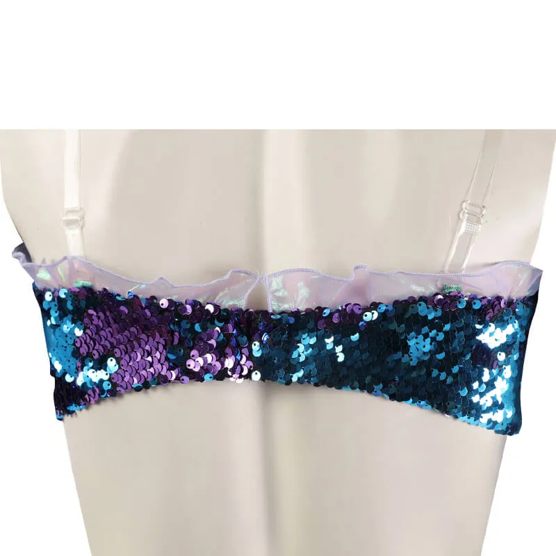 2023 Ariel Dress Costume Little Mermaid Ariel Blue Dress Cosplay Costumes