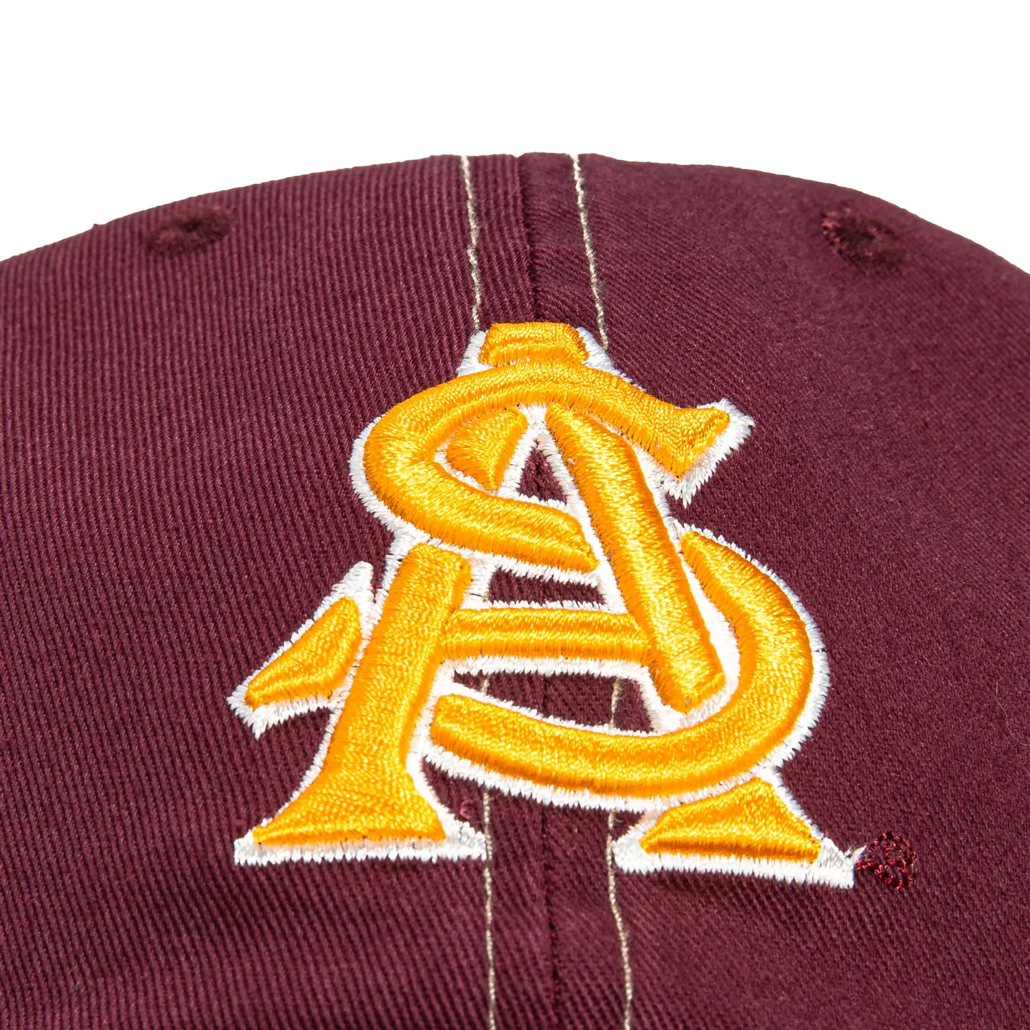 47 Brand Arizona State Sun Devils Trawler Cleanup Snapback Hat - Maroon, Gold