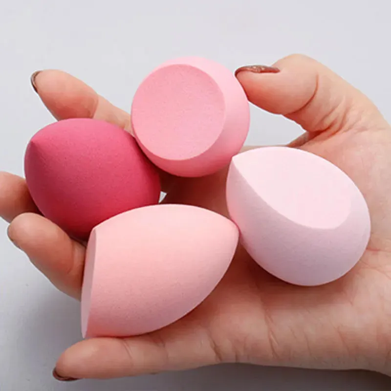 4Pcs Bag Fashion Makeup Blender Puff Beauty Tool Set