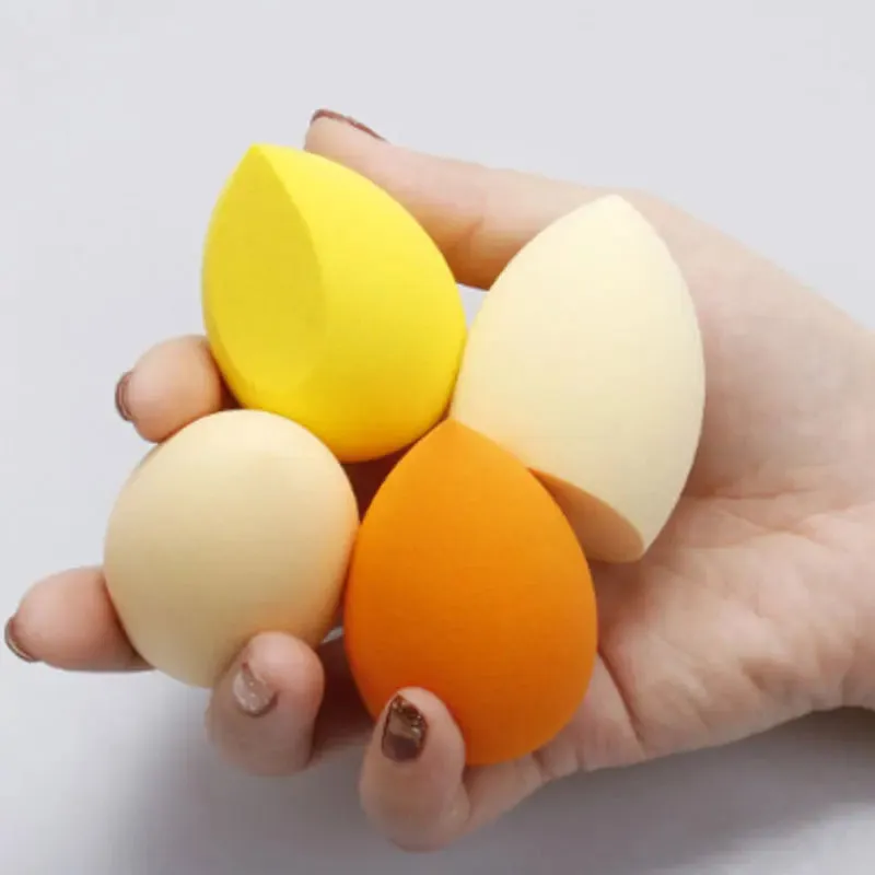 4Pcs Bag Fashion Makeup Blender Puff Beauty Tool Set