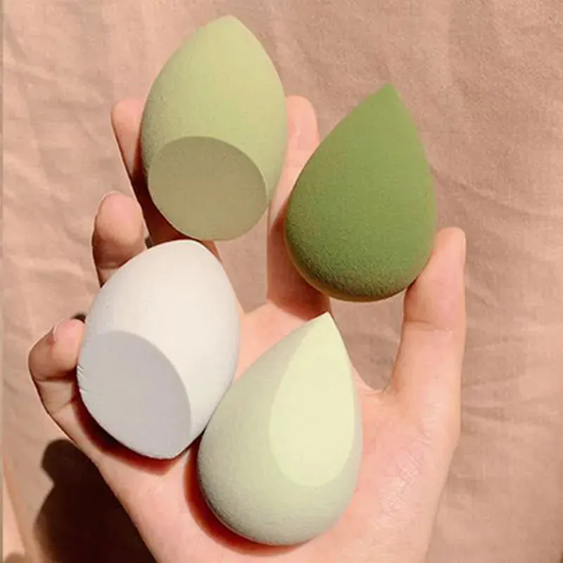 4Pcs Bag Fashion Makeup Blender Puff Beauty Tool Set