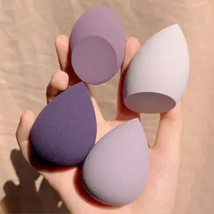 4Pcs Bag Fashion Makeup Blender Puff Beauty Tool Set