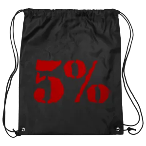 5% Drawstring Bag