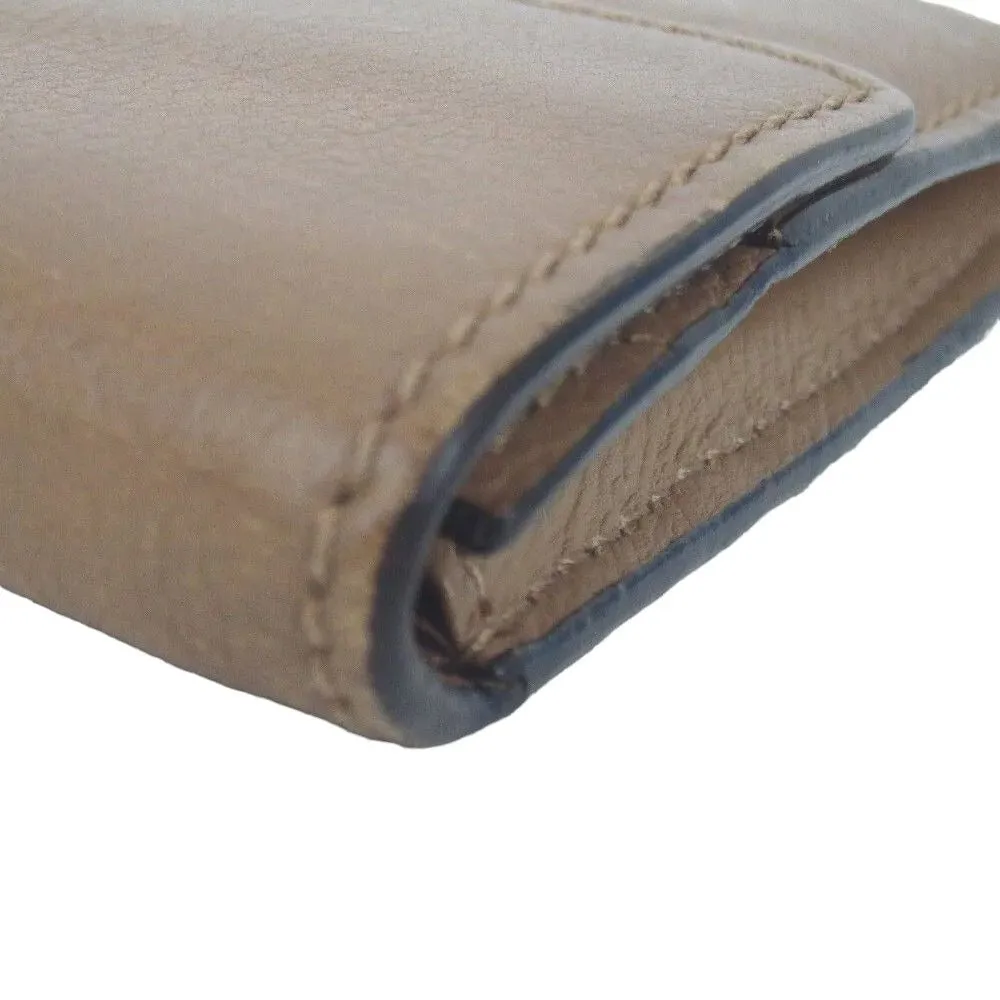 909158AE (S2) Chloe Wallet Long Brown Leather