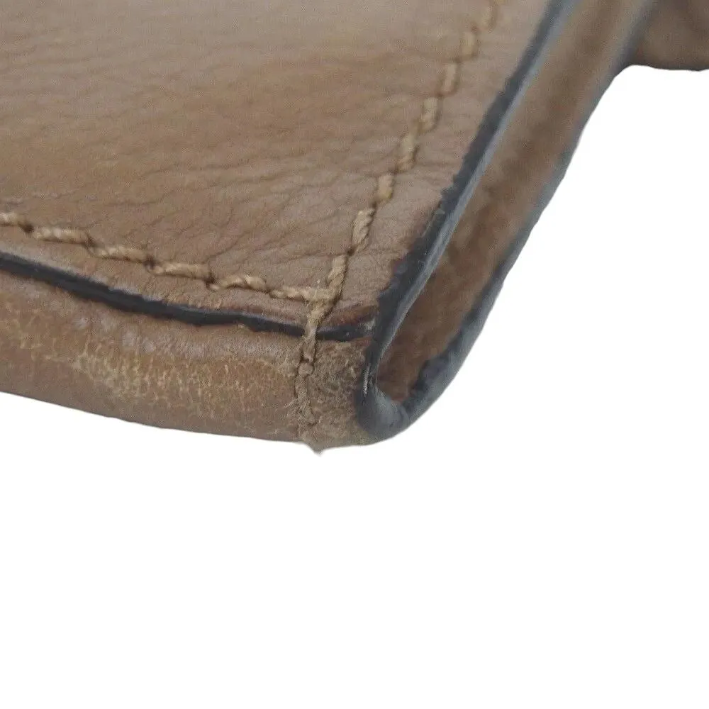 909158AE (S2) Chloe Wallet Long Brown Leather
