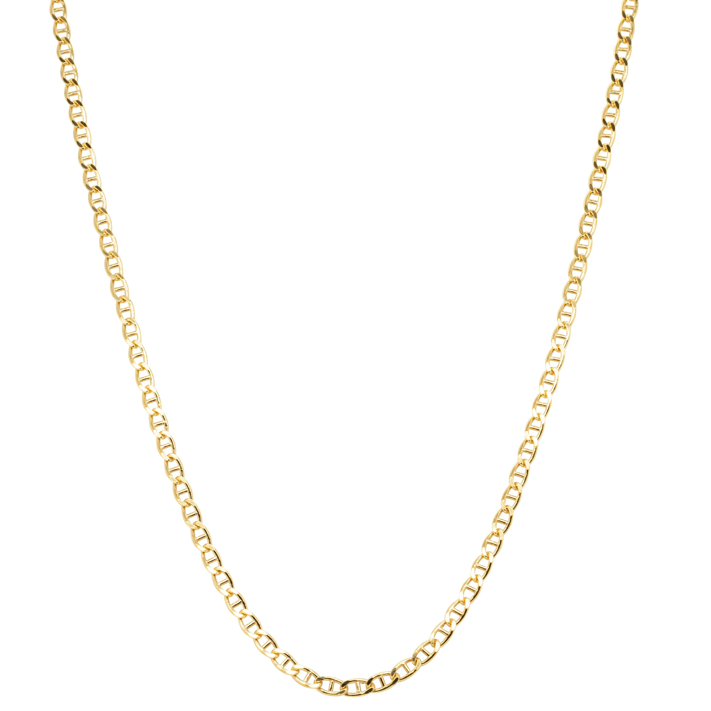 9ct Yellow Gold Anchor Link Chain