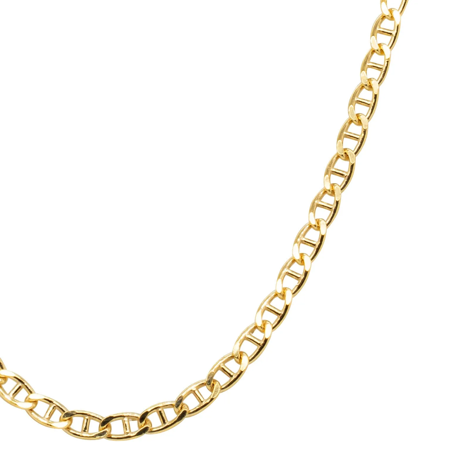 9ct Yellow Gold Anchor Link Chain
