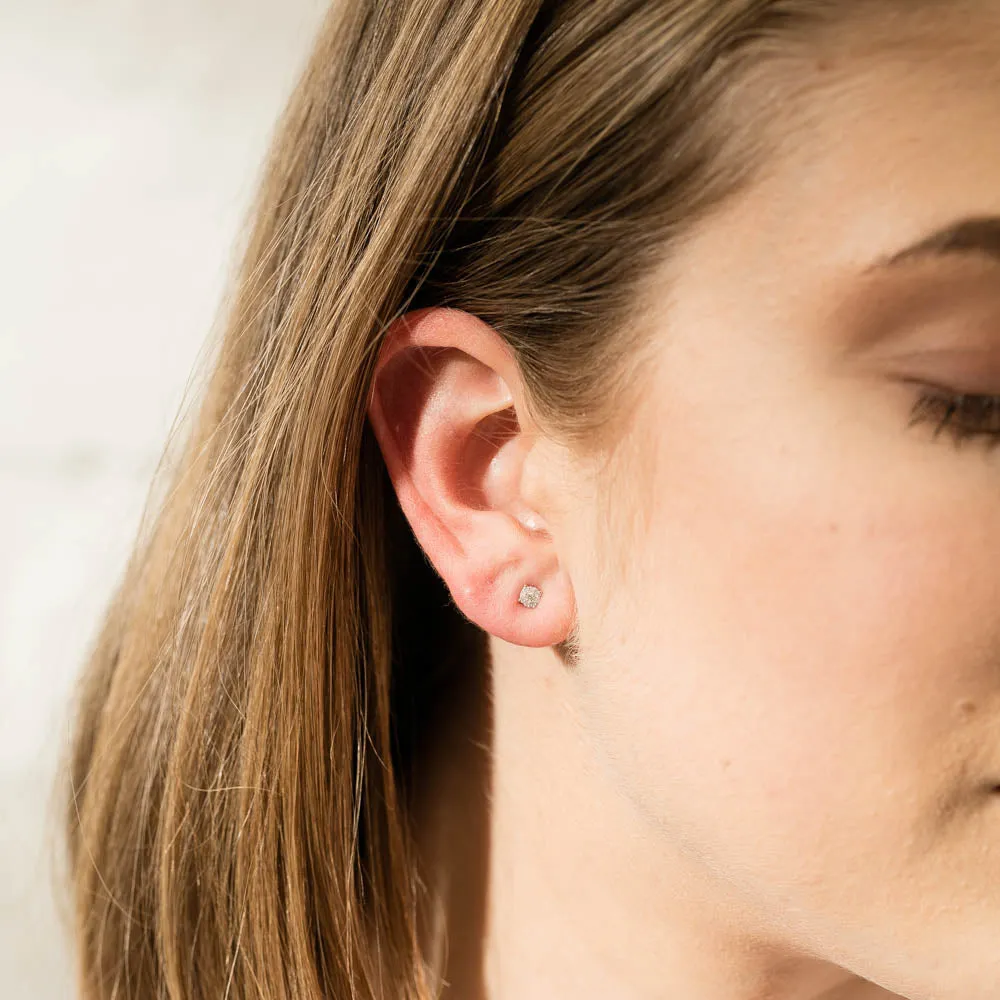 9ct Yellow Gold Mini Diamond Galaxy Studs