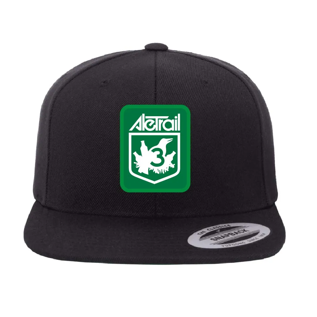 Ale Trail Patch Flat Brim Hat (P12-6089M)