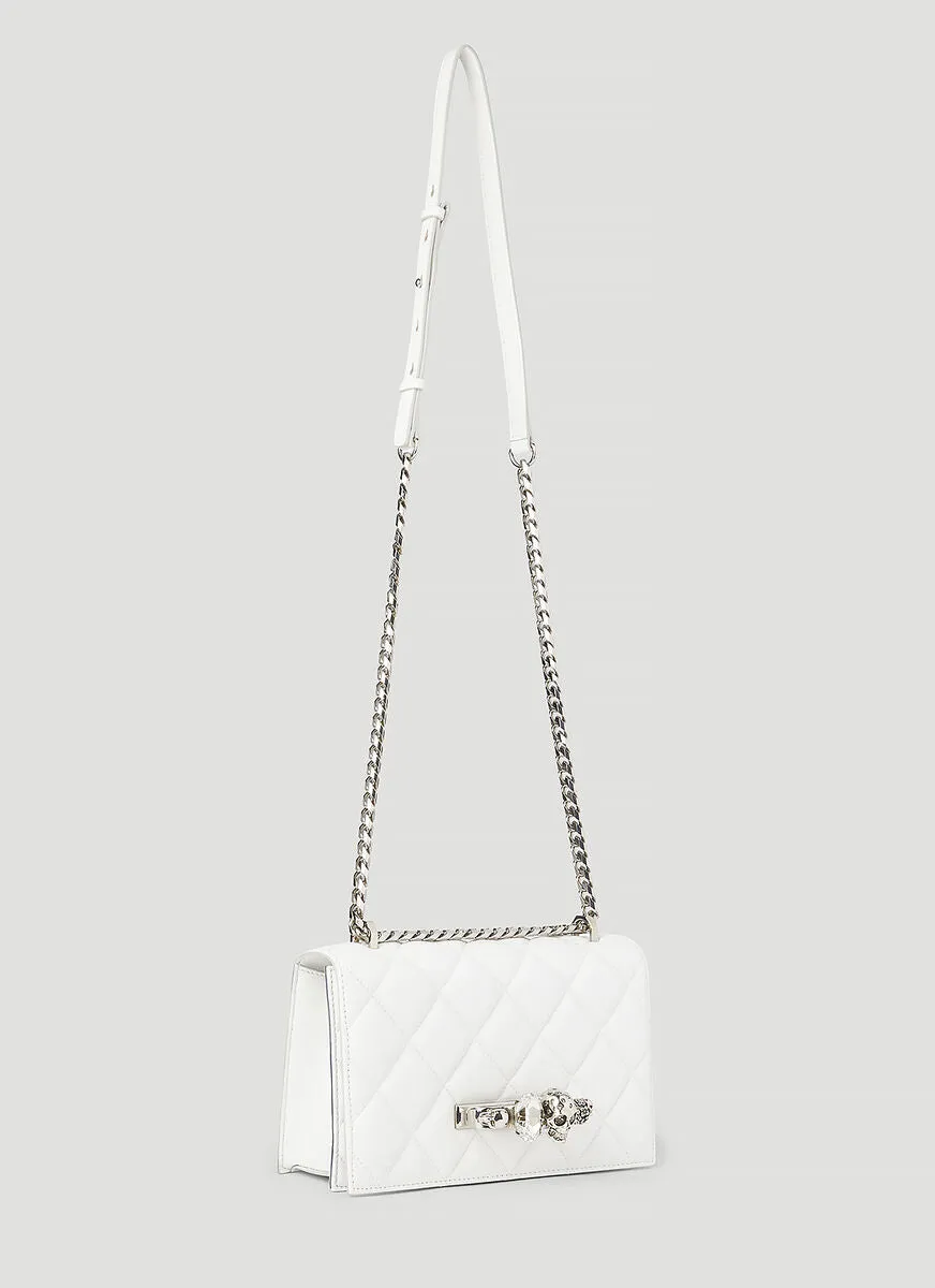 Alexander McQueen Jewelled Quilted Shoulder Bag