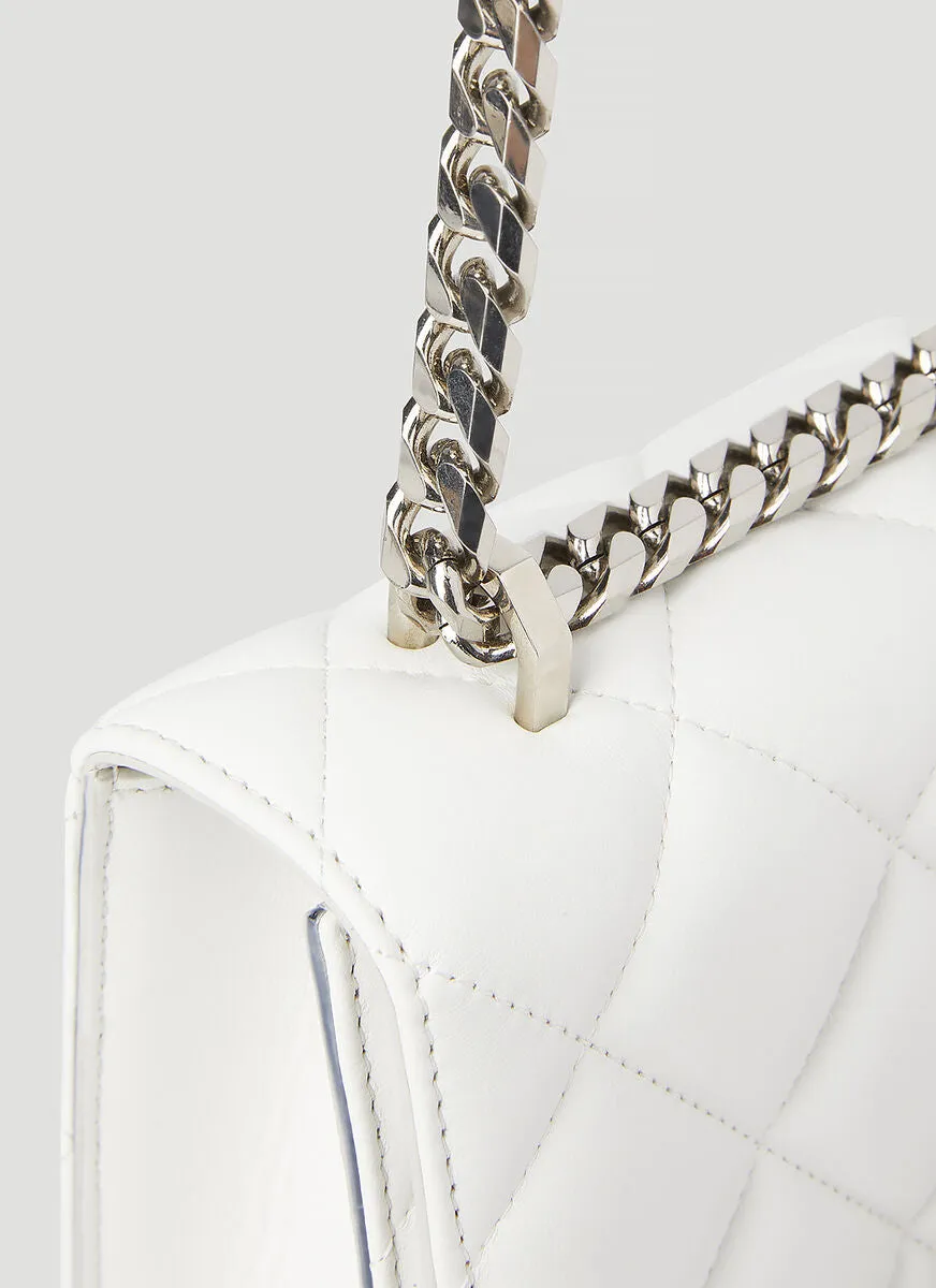 Alexander McQueen Jewelled Quilted Shoulder Bag