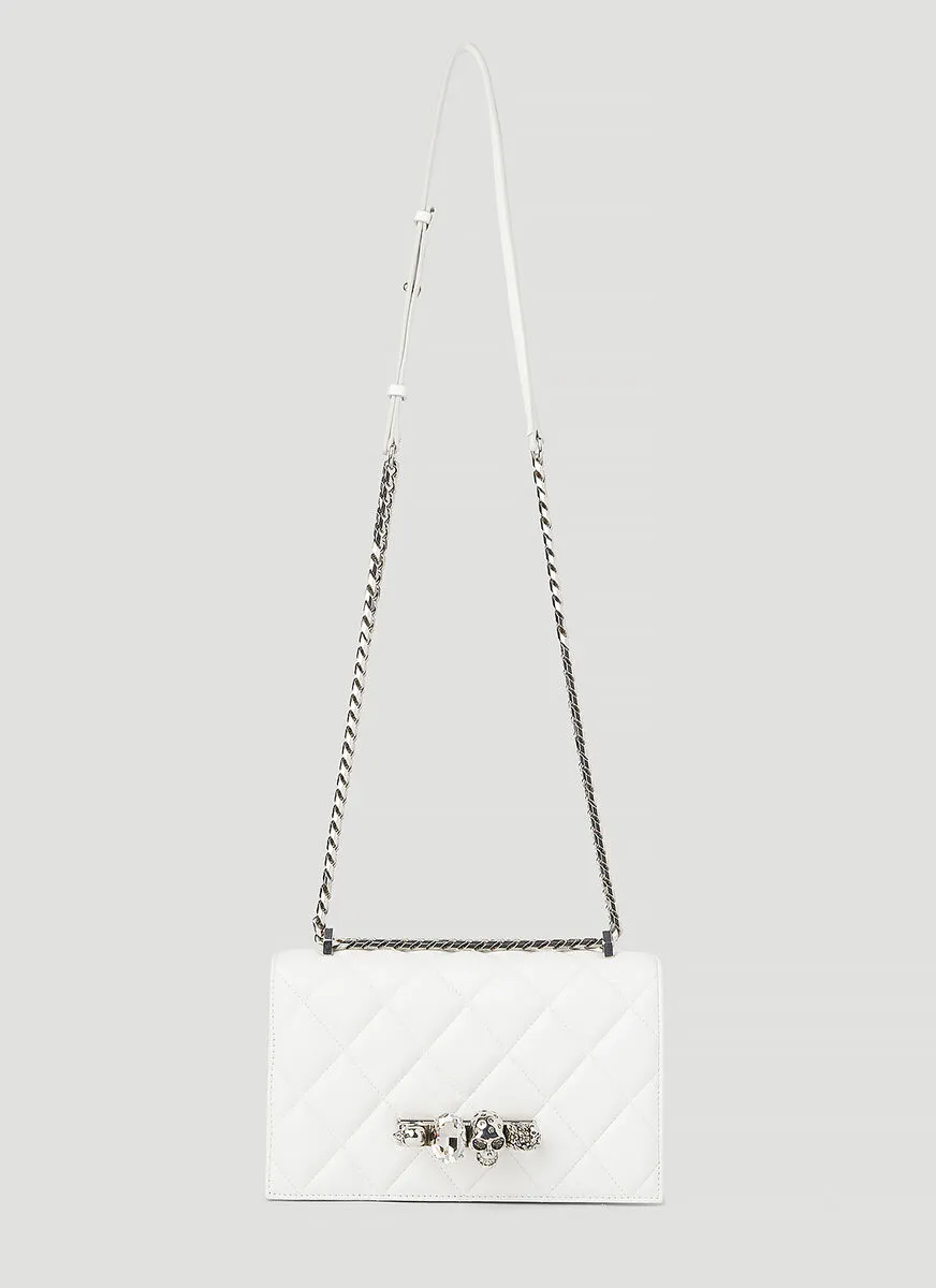 Alexander McQueen Jewelled Quilted Shoulder Bag