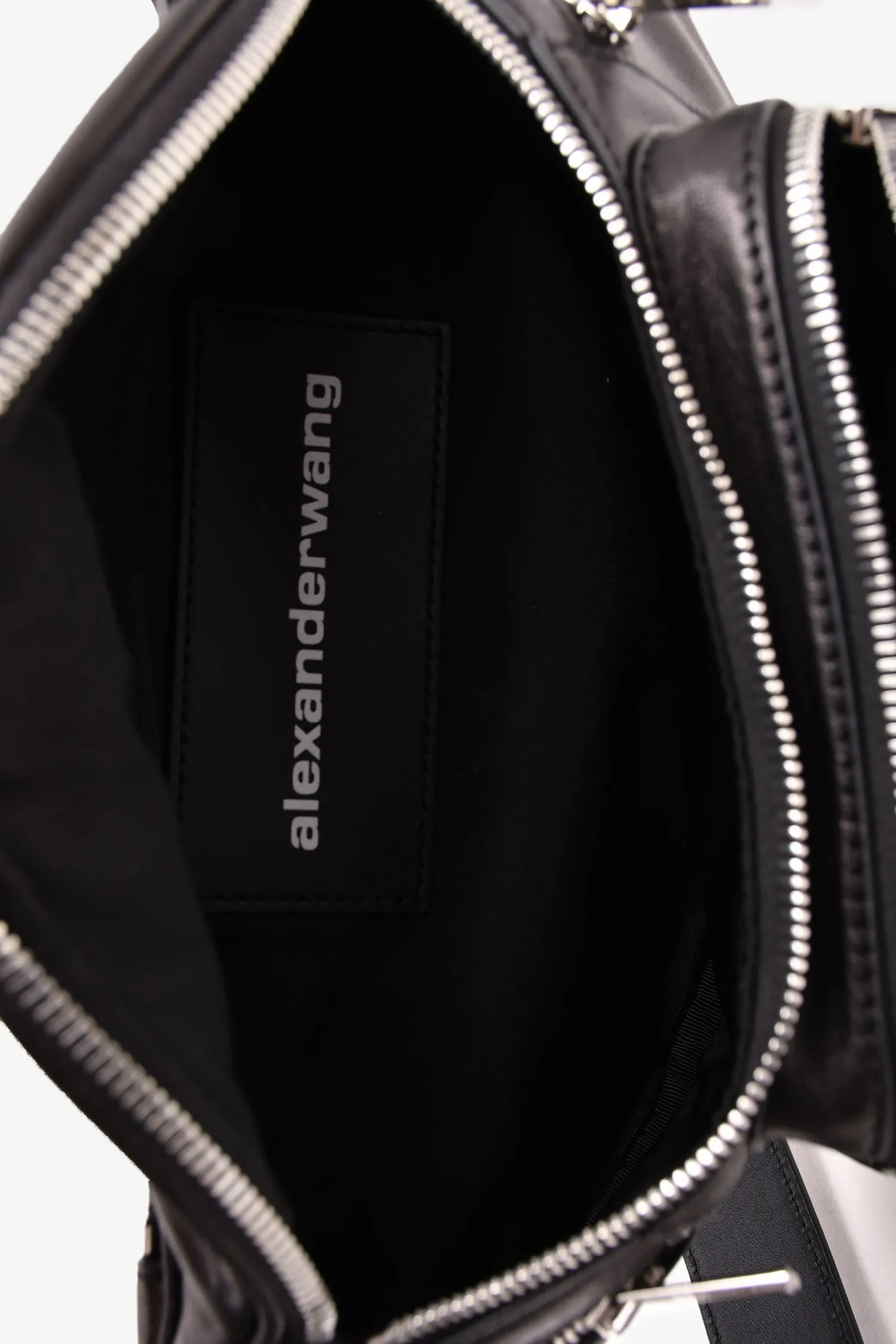 Alexander Wang Black Leather Attica Belt Bag