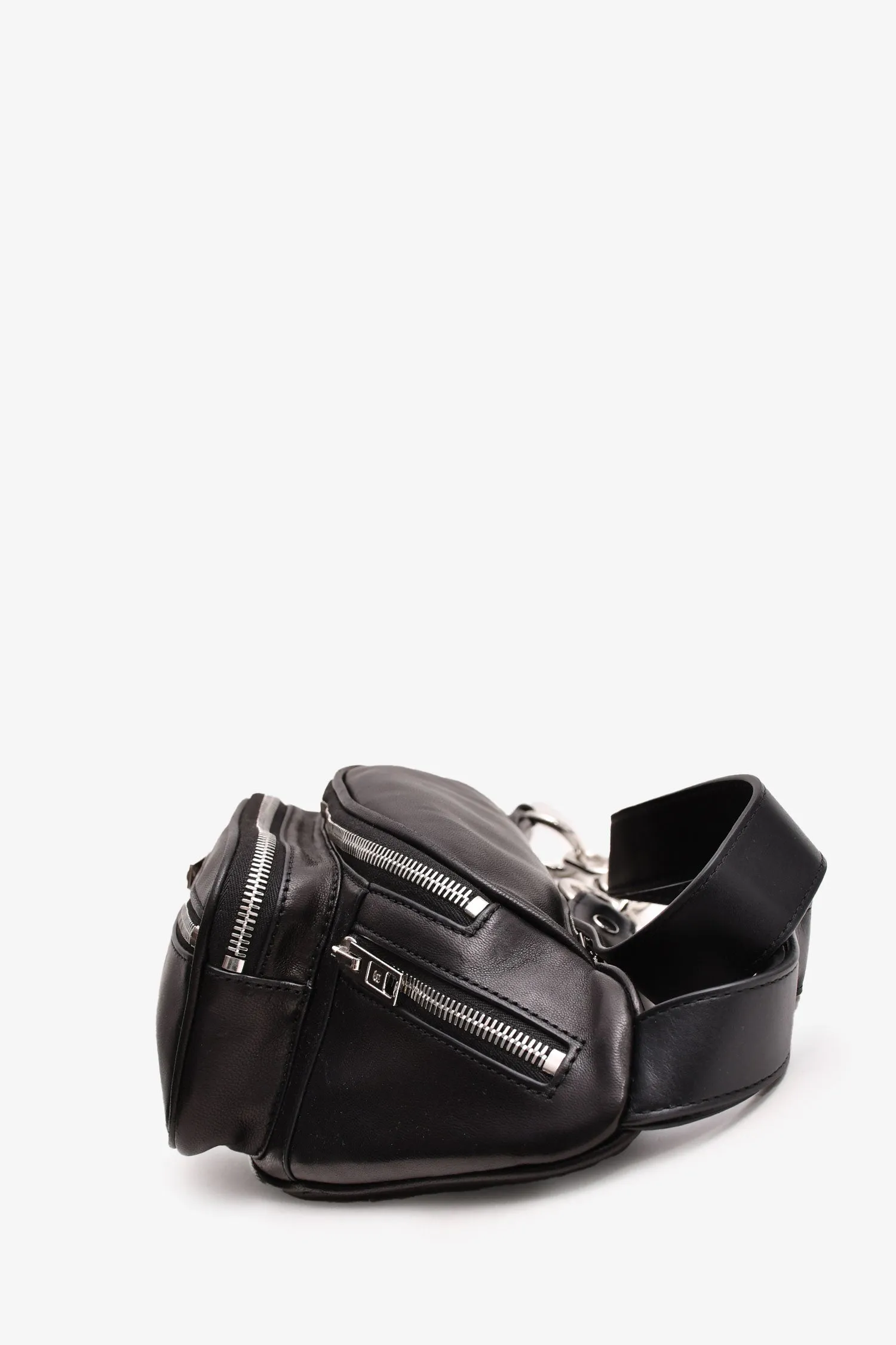Alexander Wang Black Leather Attica Belt Bag