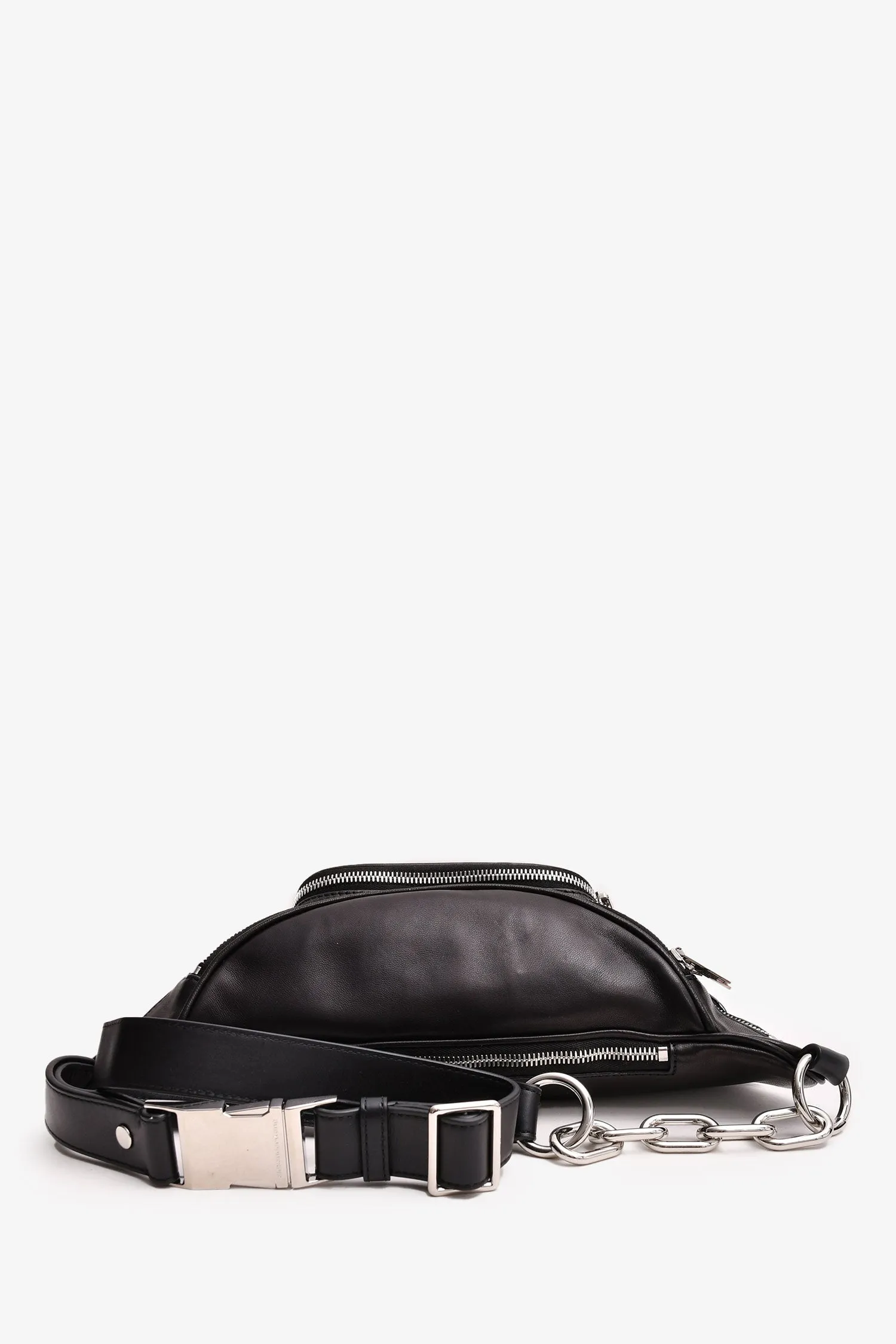 Alexander Wang Black Leather Attica Belt Bag