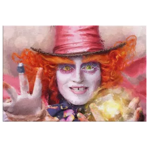 Alice In Wonderland Mad Hat Art Piece