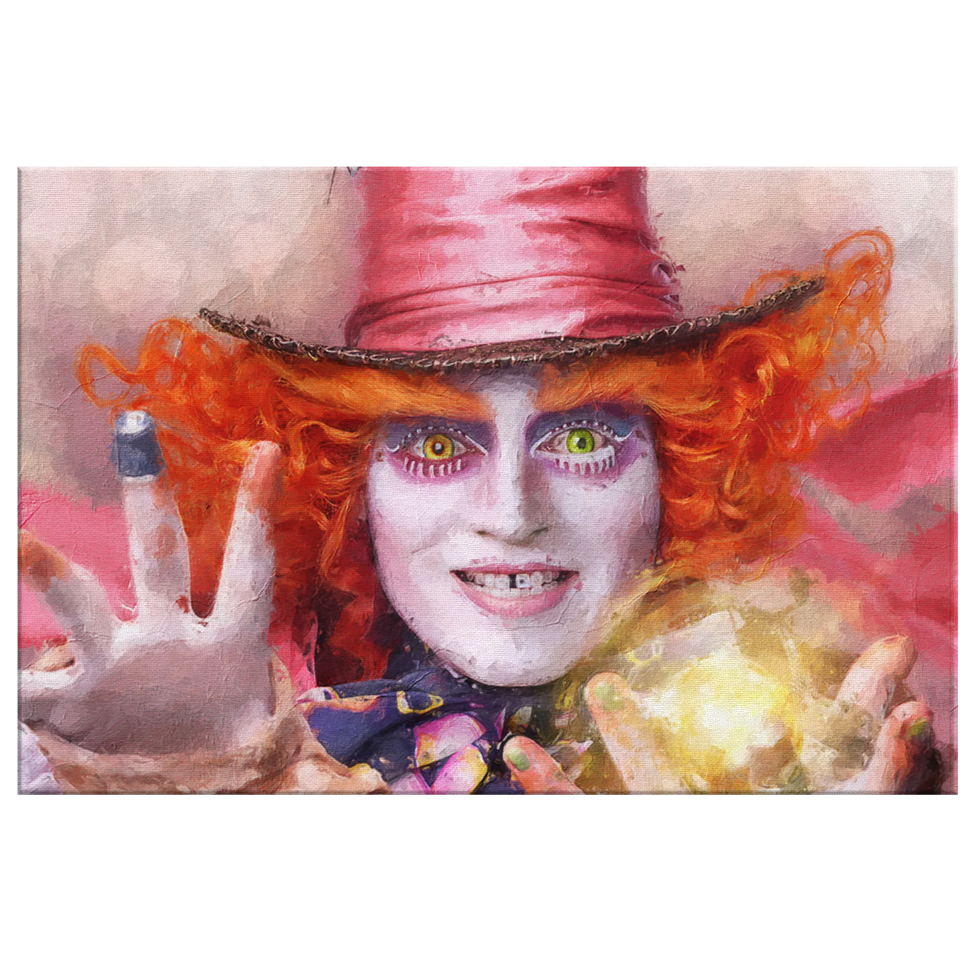 Alice In Wonderland Mad Hat Art Piece