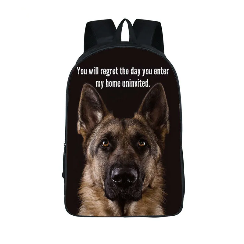 Animal German Shepherd Backpack