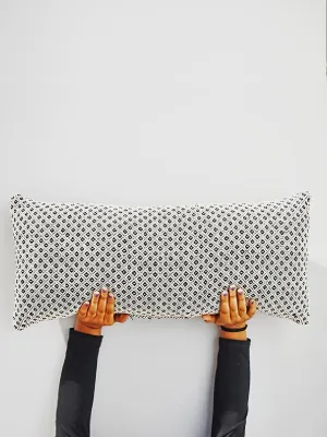 Ankareeda Starry Show Cushion Cover Natural And Black