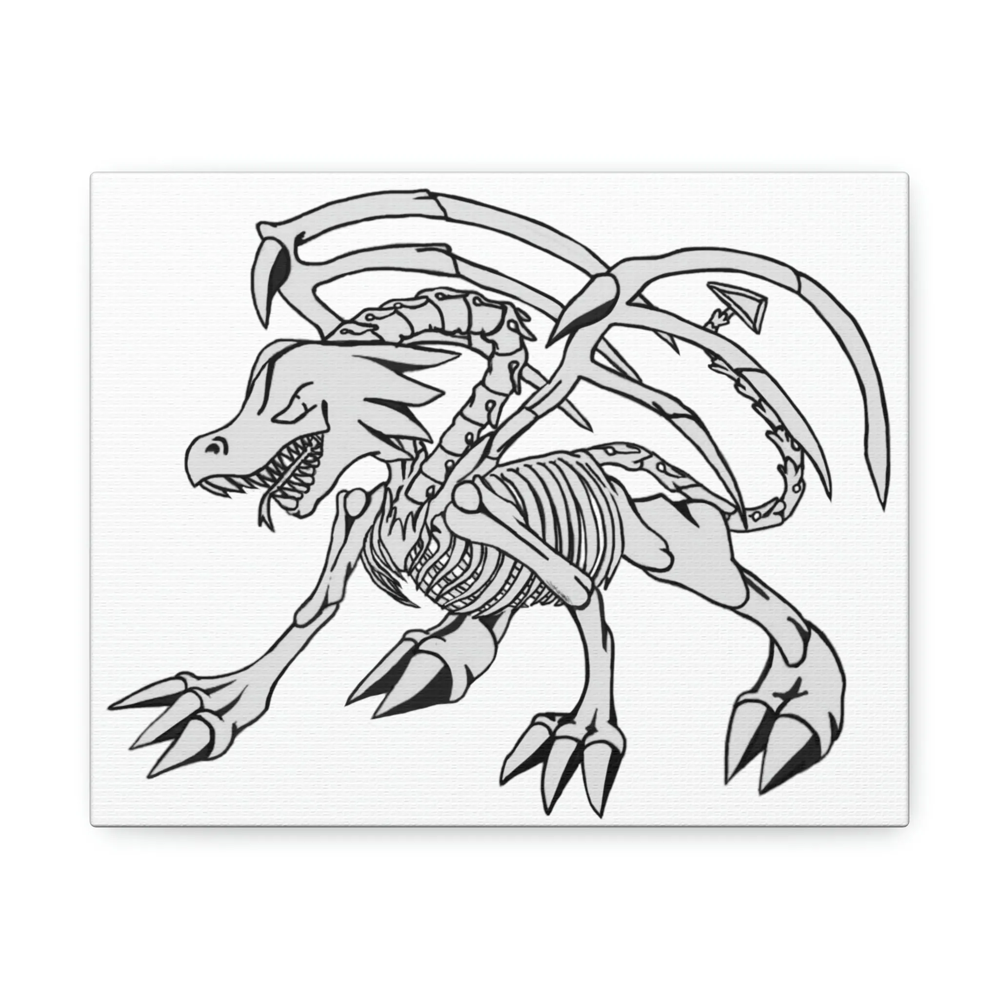 Argon Stretched Canvas