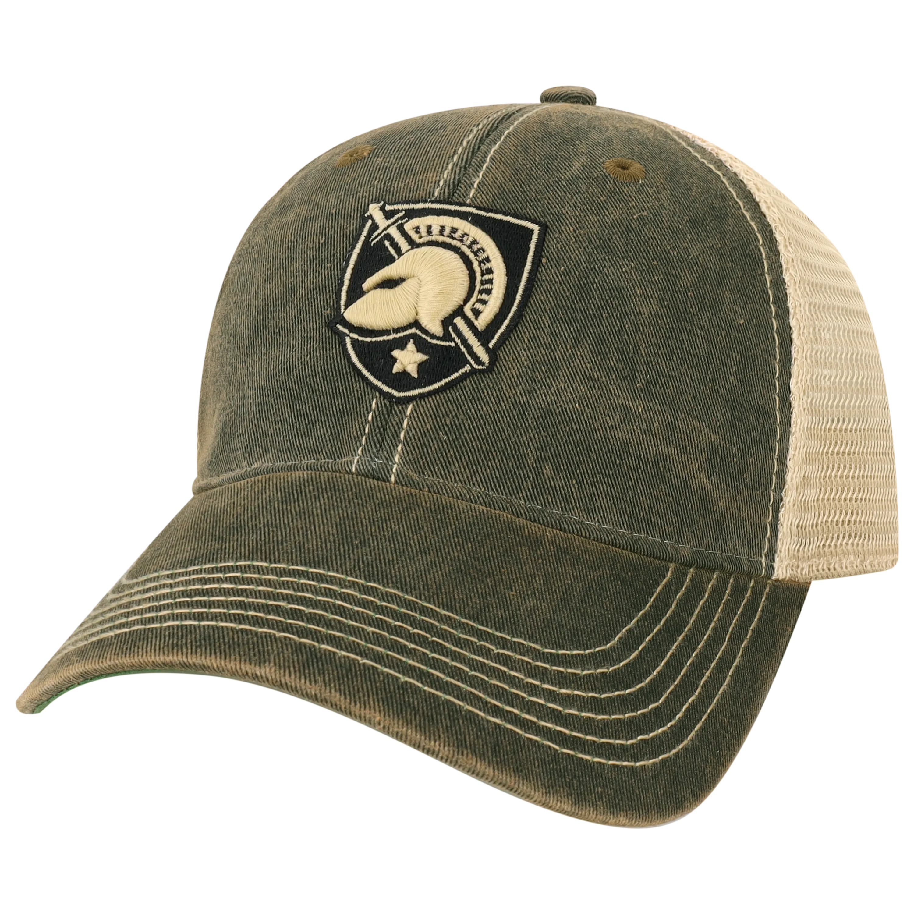 Army Black Knights OFA Black Old Favorite Adjustable Trucker Hat