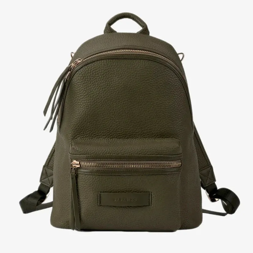 Bababing Luca Vegan Leather Changing Bag - Olive