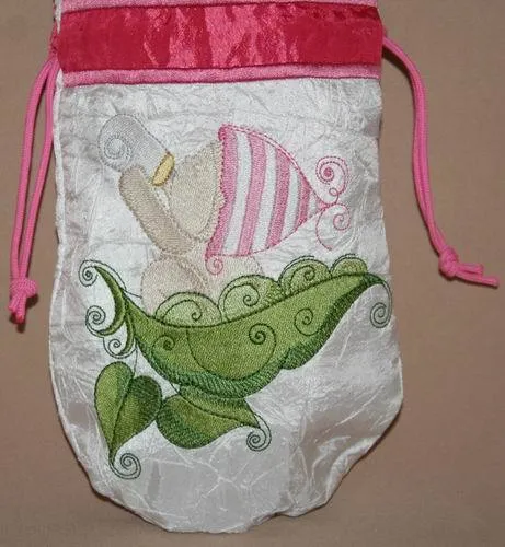 Baby Bubbles Drinking Bottle Drawstring Bag