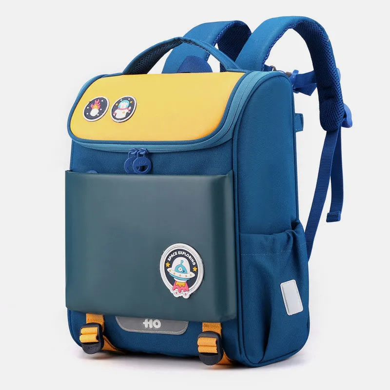 Backpack For Students All-In-One Lightweight Reflective Primary School Bag