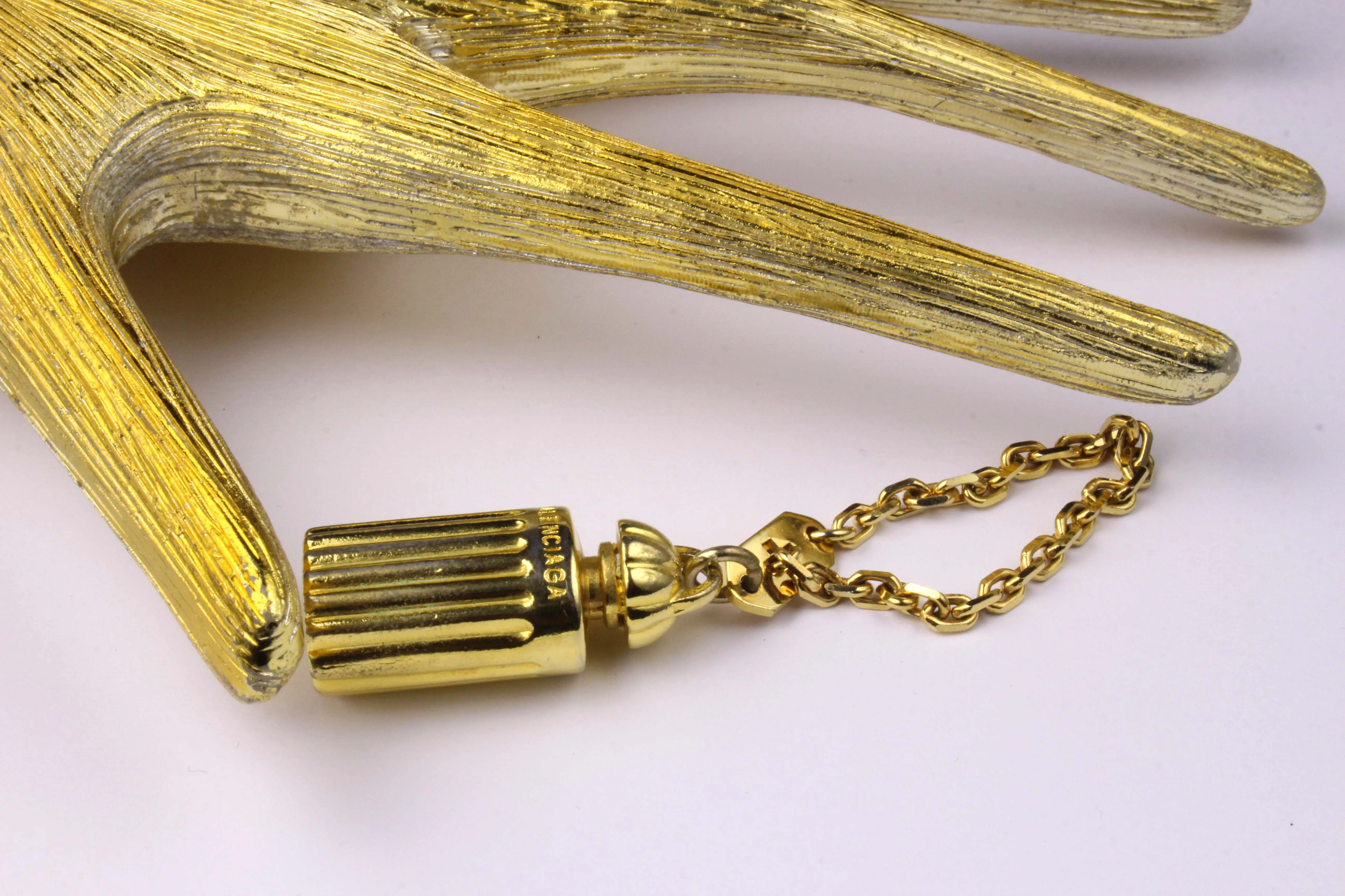 BALENCIAGA bottle key-ring bag charm