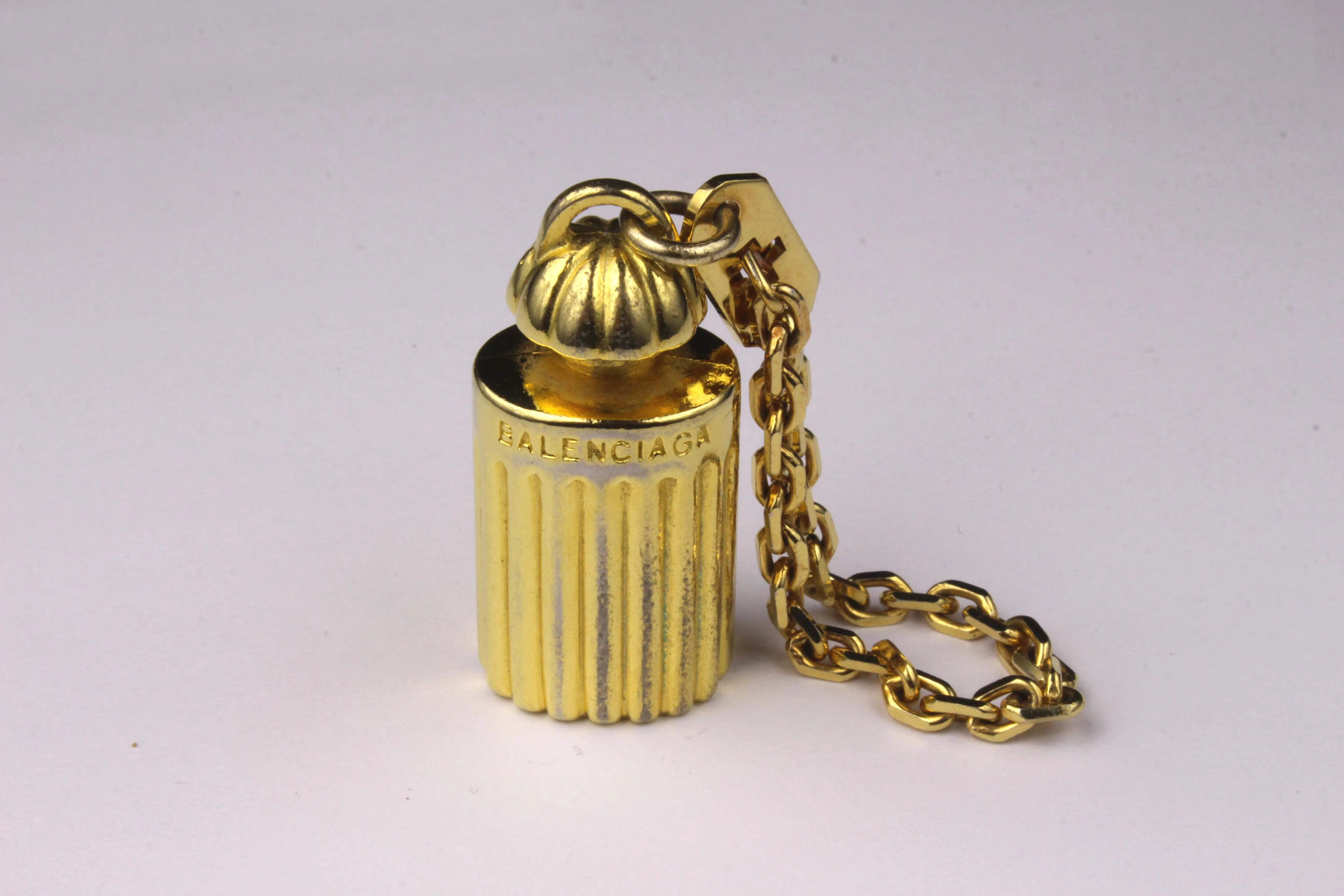 BALENCIAGA bottle key-ring bag charm