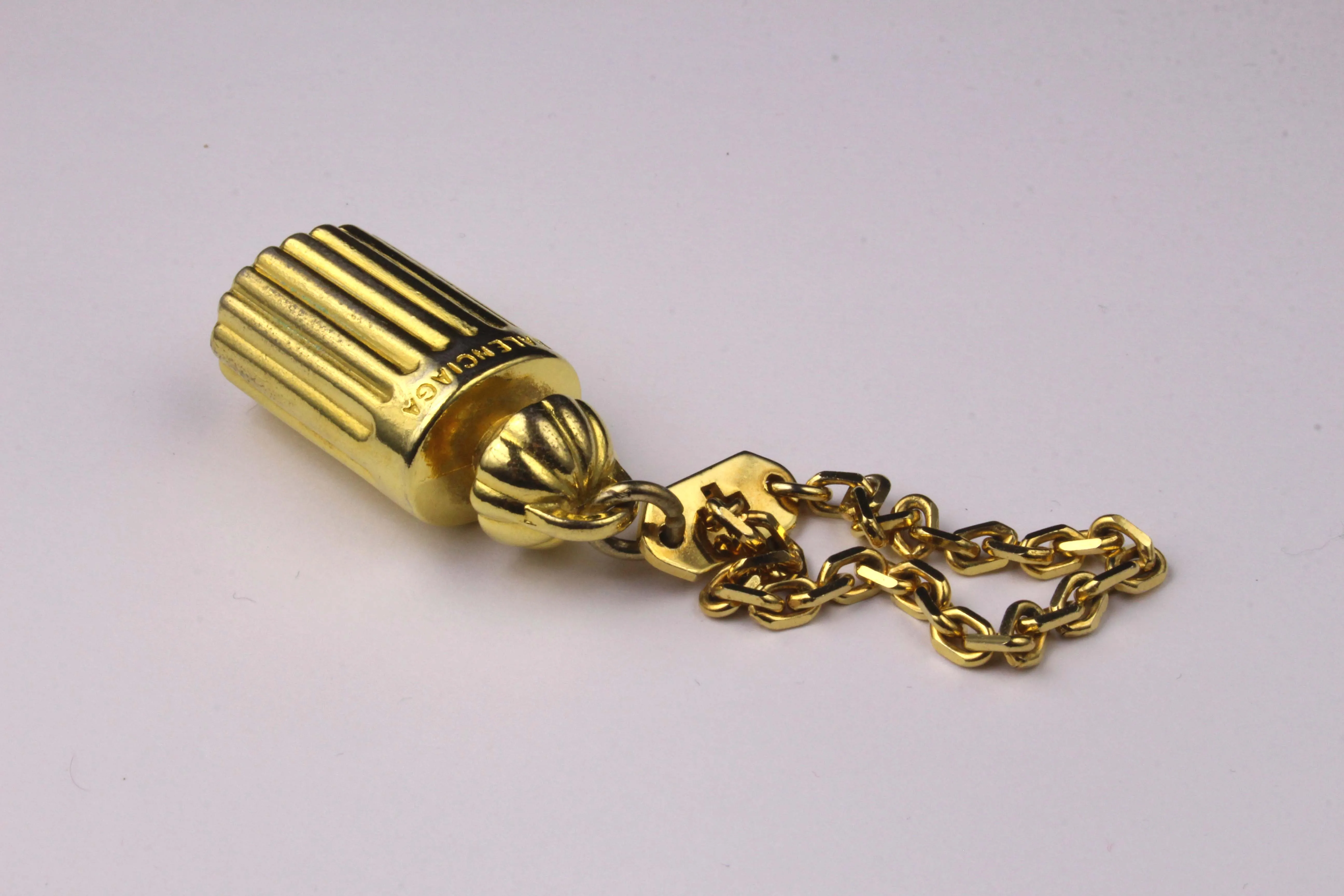 BALENCIAGA bottle key-ring bag charm