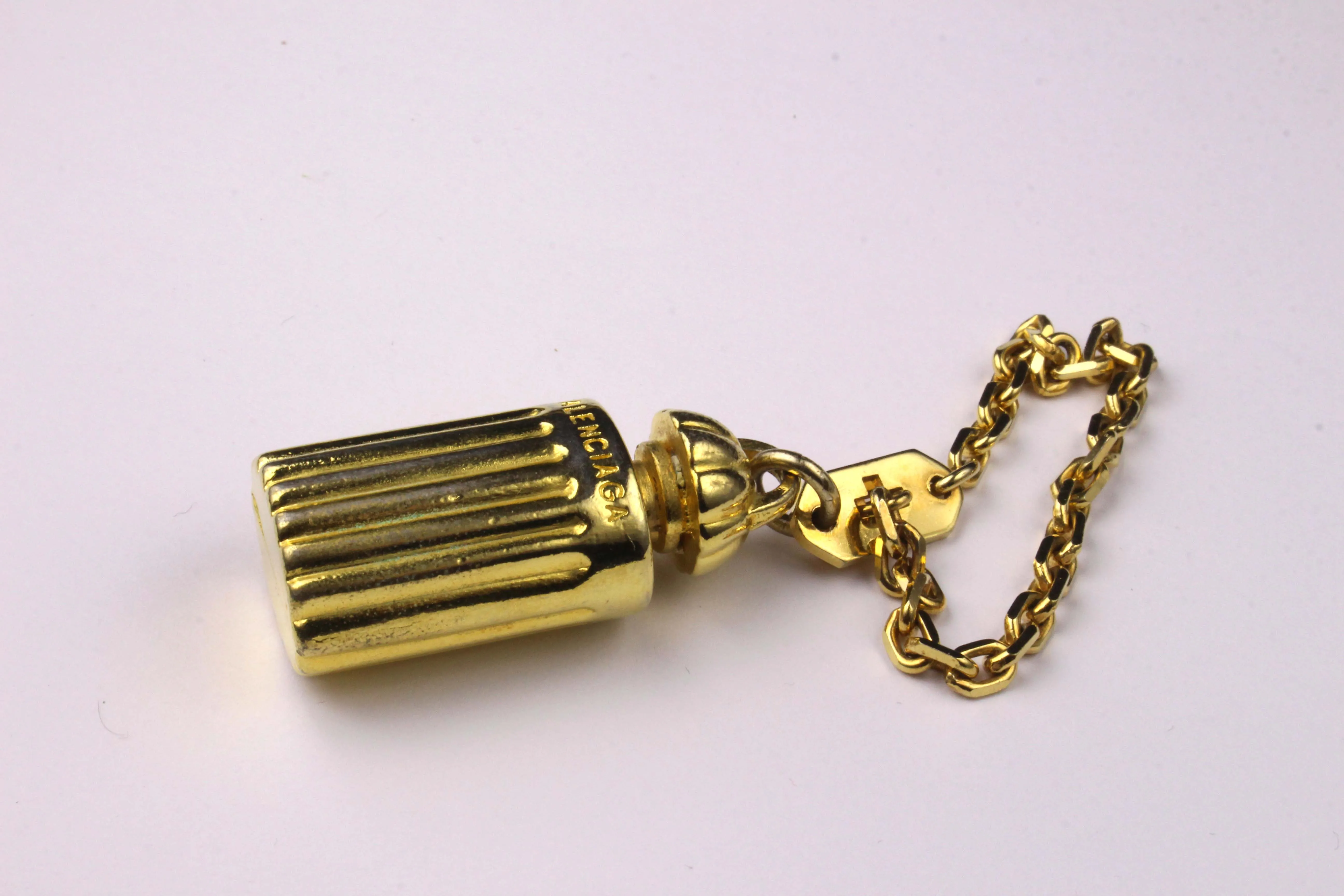 BALENCIAGA bottle key-ring bag charm