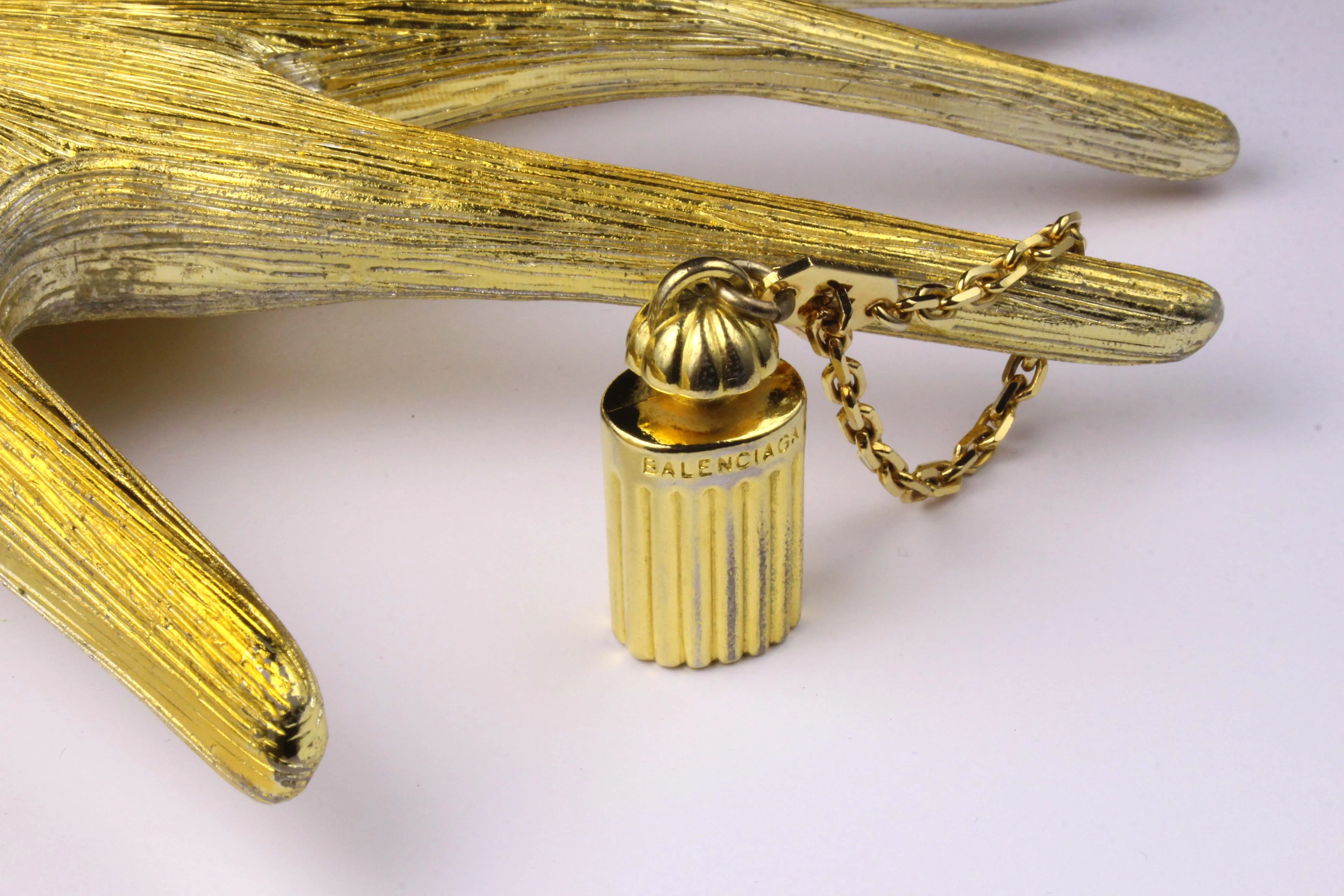 BALENCIAGA bottle key-ring bag charm