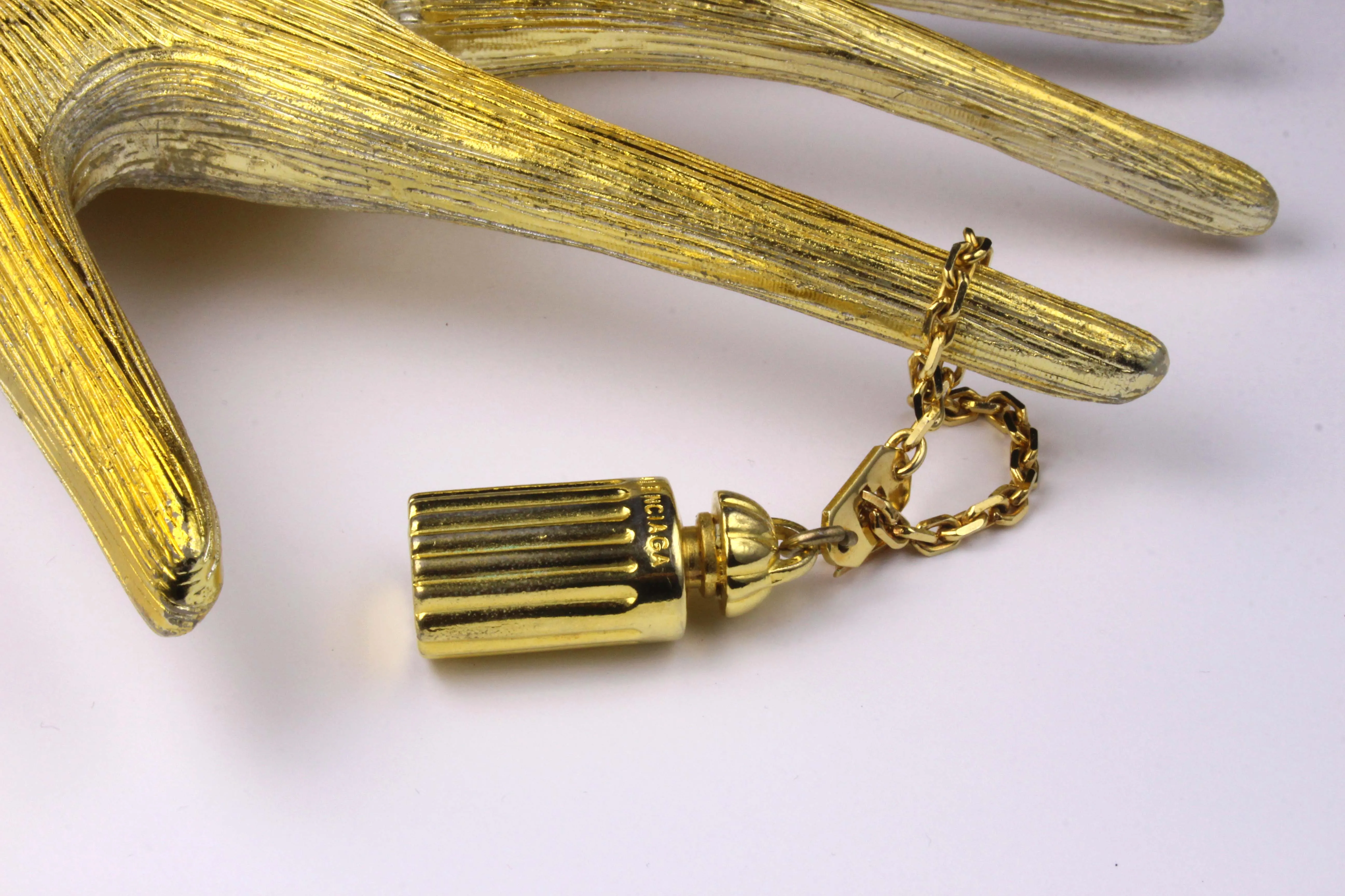 BALENCIAGA bottle key-ring bag charm