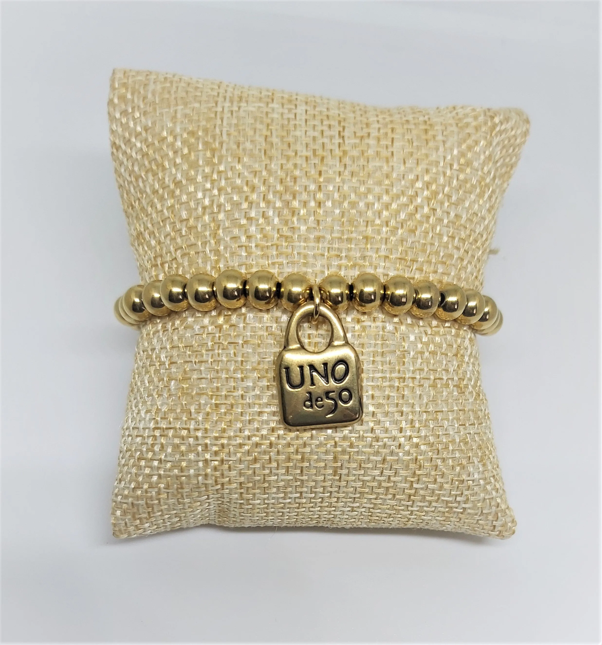 Ball Silver & Gold Bracelet