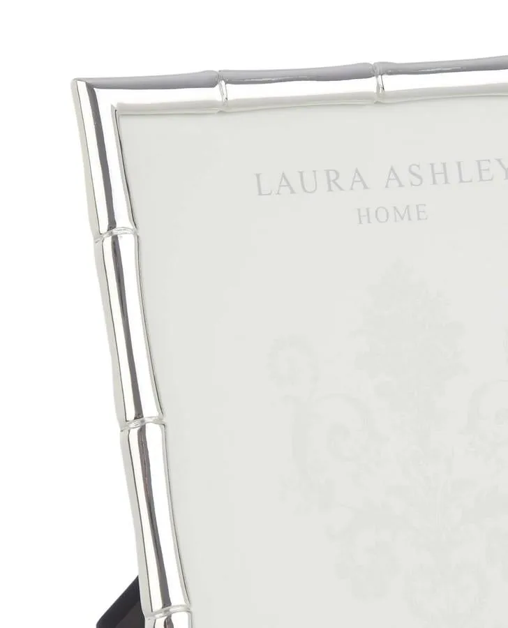 Bamboo Silver Plated Photo Frame