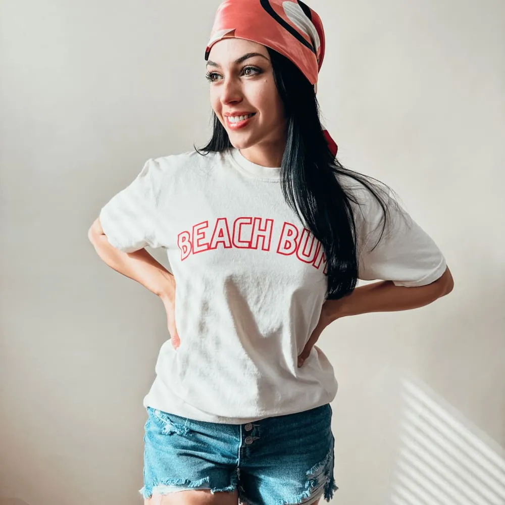 Beach Bum Tee - Ivory