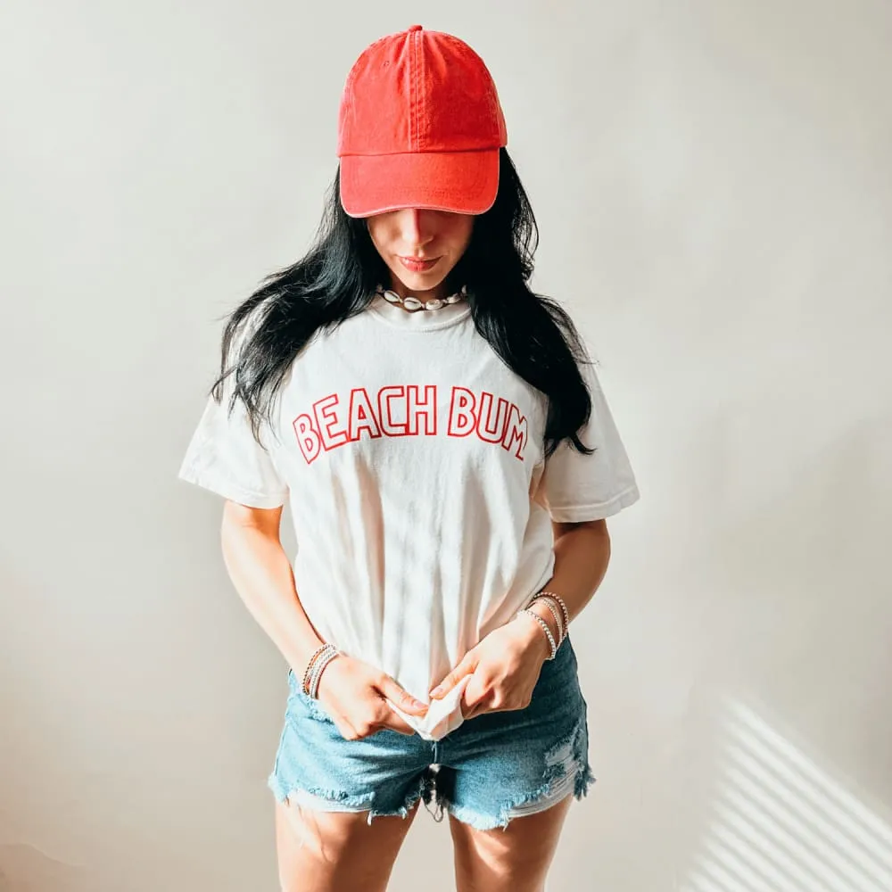 Beach Bum Tee - Ivory