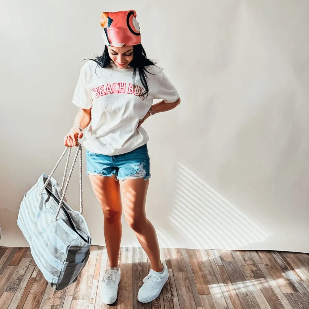 Beach Bum Tee - Ivory