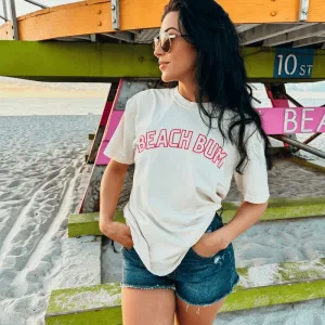 Beach Bum Tee - Ivory