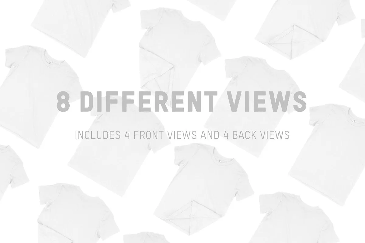Bella   Canvas 3001Y Youth T-Shirt Mockups