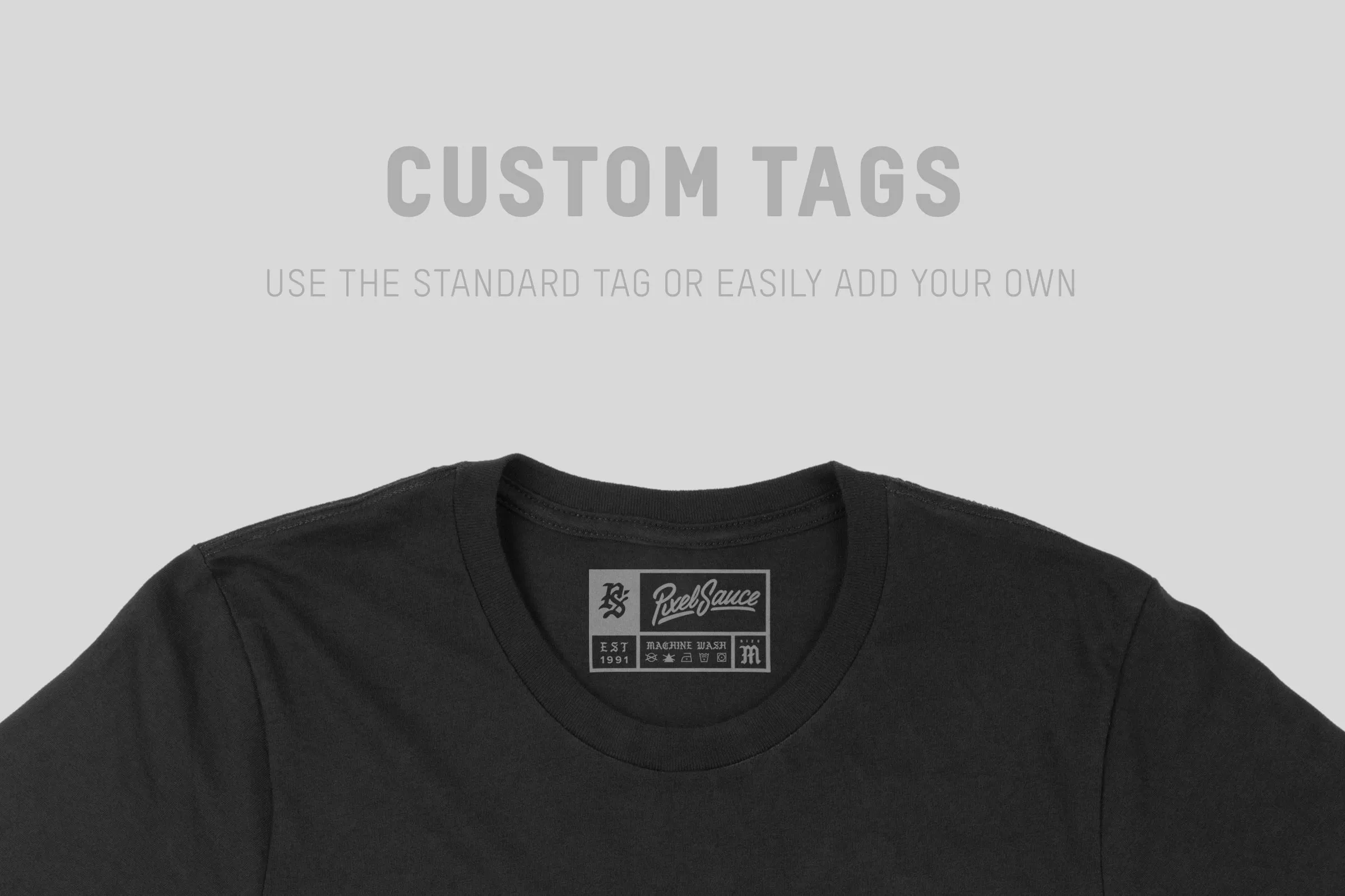 Bella   Canvas 3021 Pocket T-Shirt Mockups