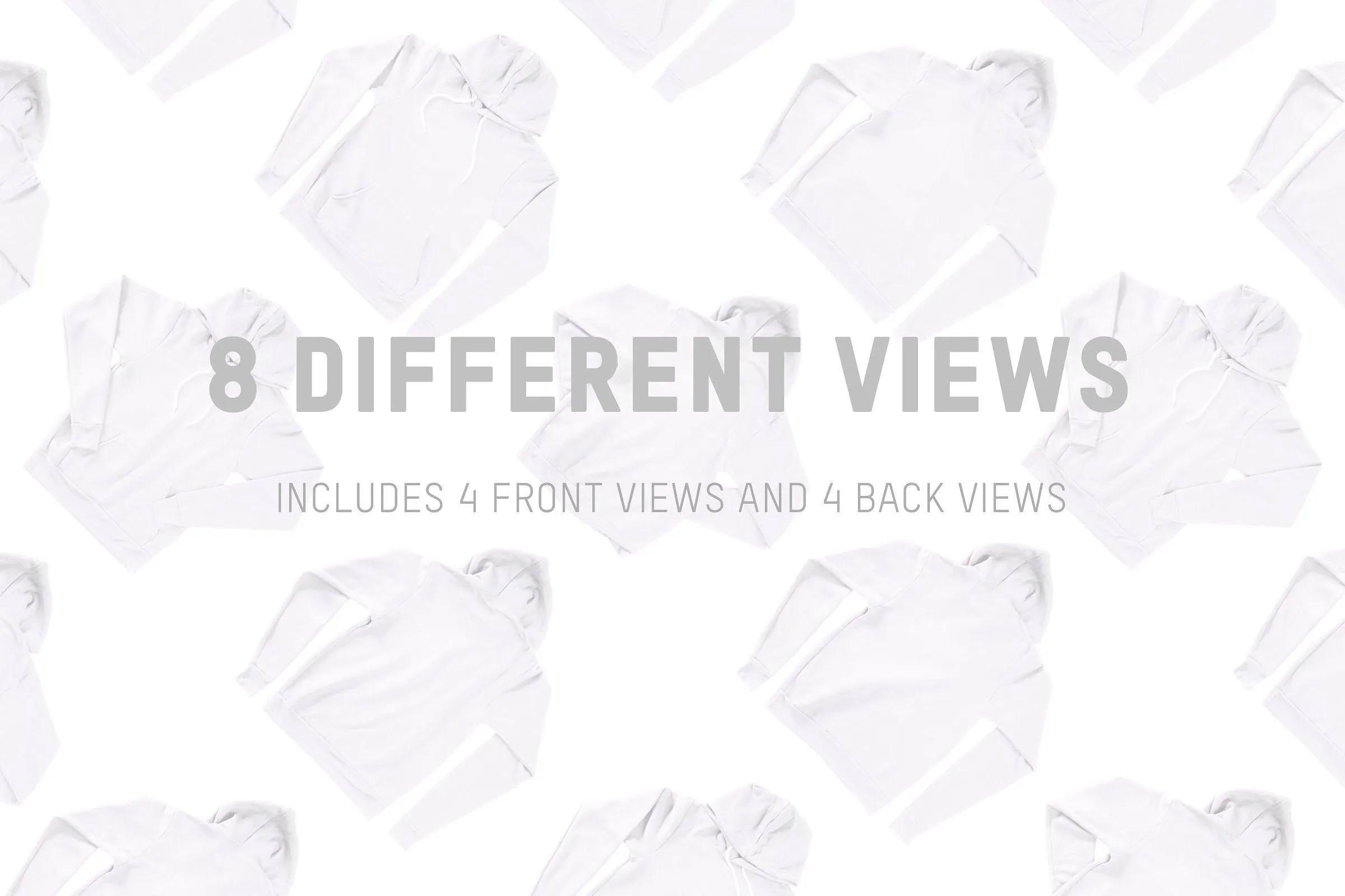 Bella   Canvas 3719 Pullover Hoodie Mockups