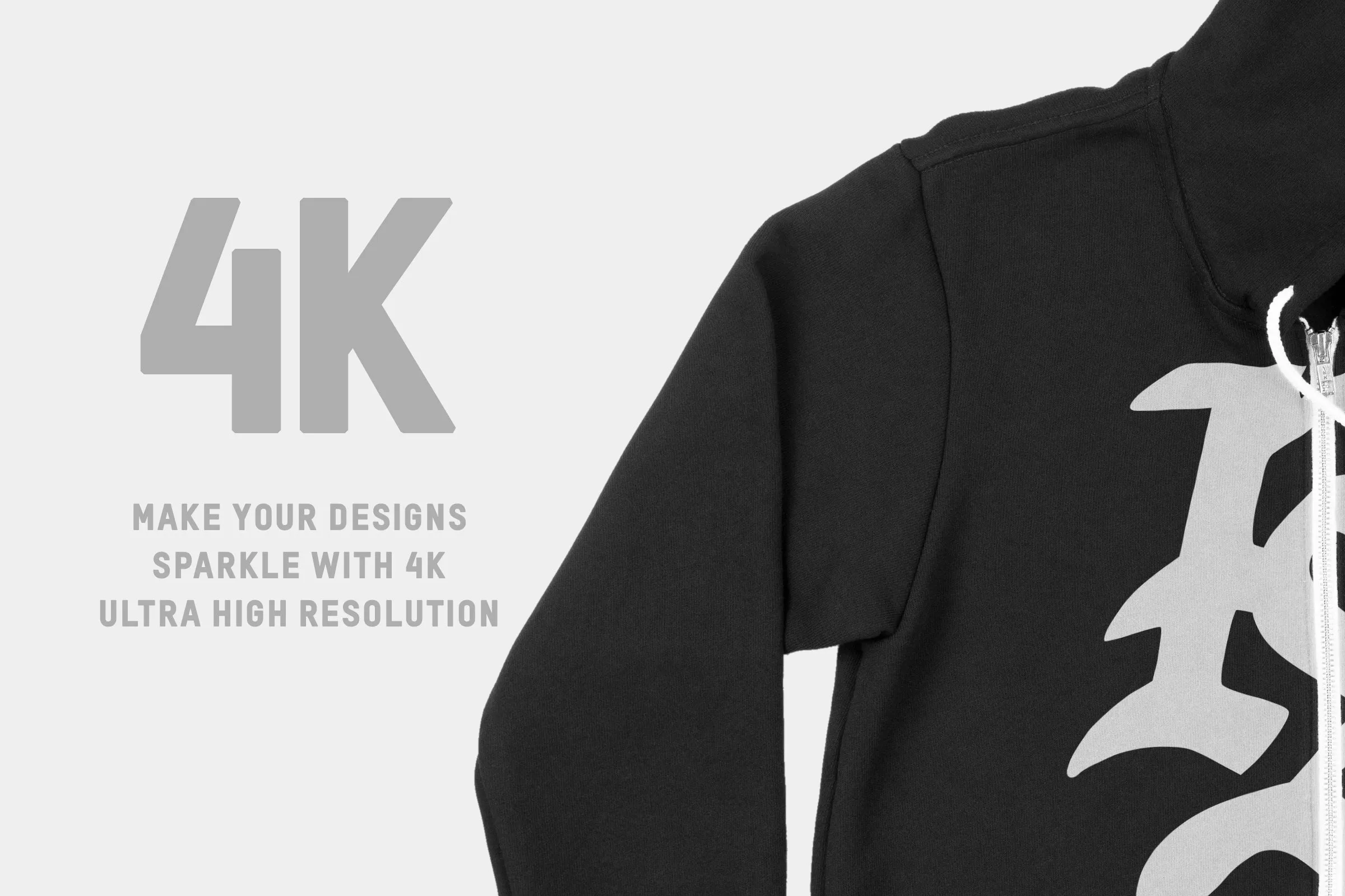 Bella   Canvas 3739 Zip-Up Hoodie Mockups