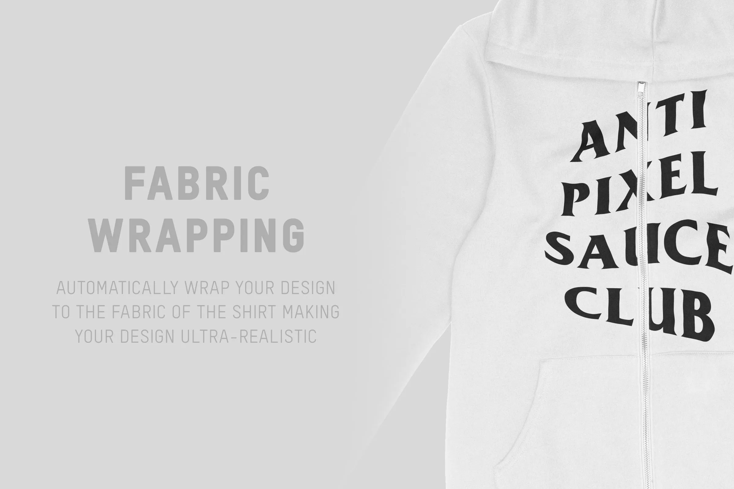 Bella   Canvas 3909 Full Zip Hoodie Mockups