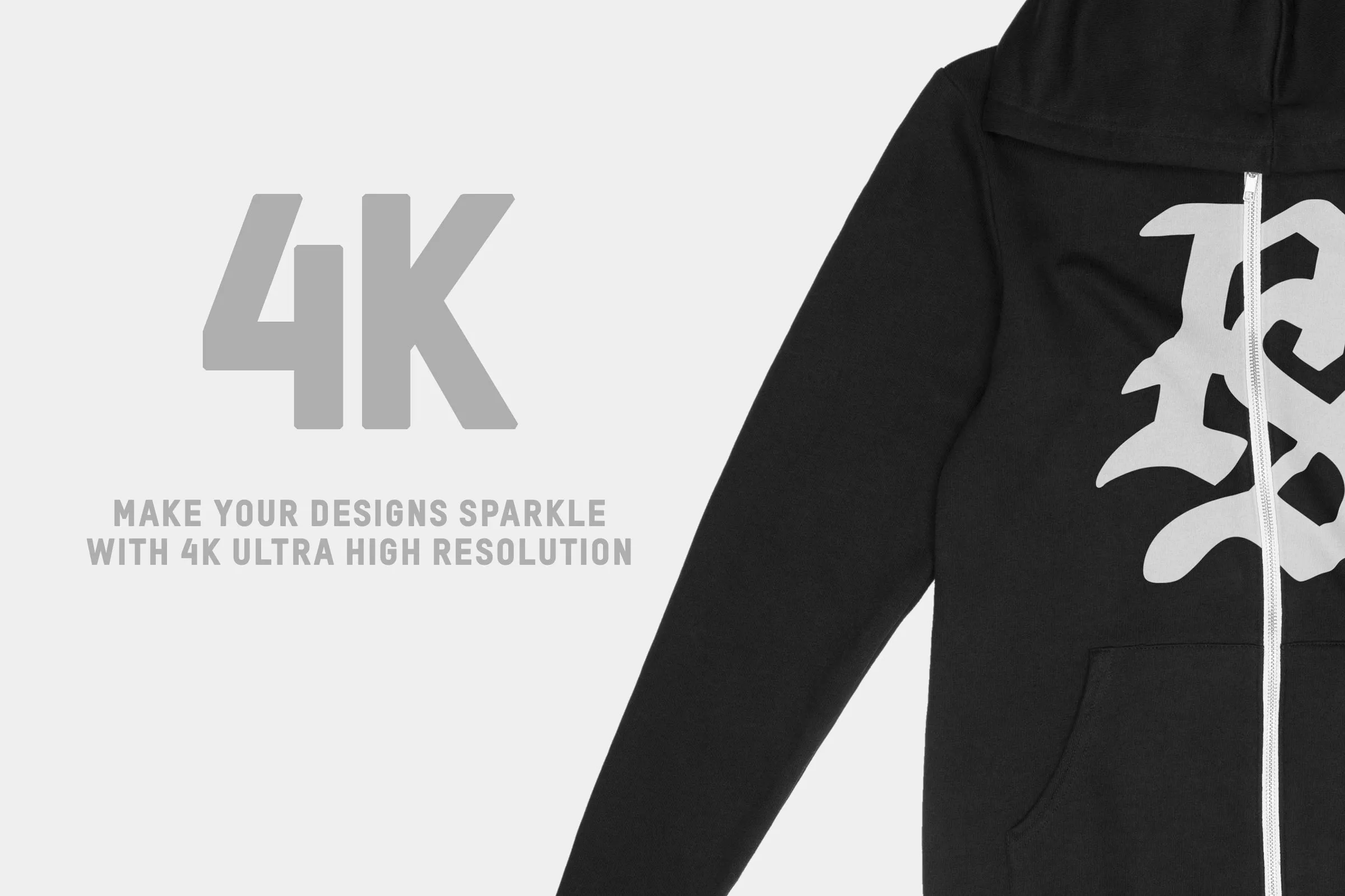 Bella   Canvas 3909 Full Zip Hoodie Mockups