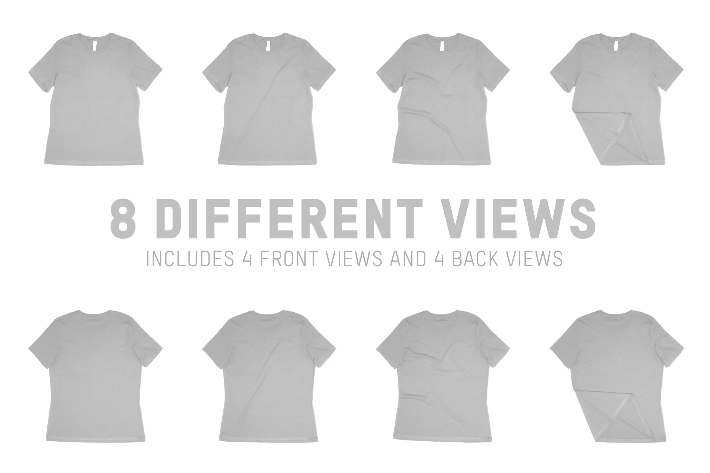 Bella   Canvas 6400 Women's Relaxed T-Shirt Mockups